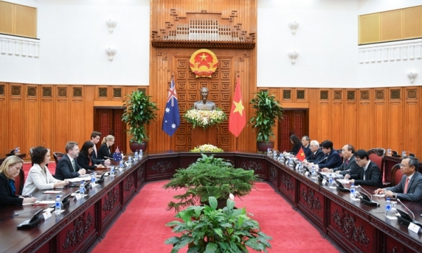 Thủ tướng tiếp Chủ tịch Thượng viện Australia